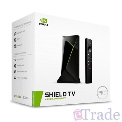 NVIDIA Shield TV PRO 16GB 4K Streaming Media Player WiFi Bluetooth with Remote